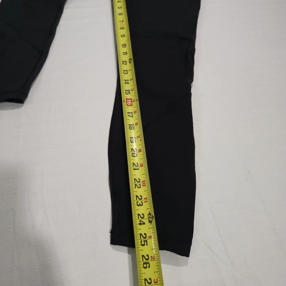 Lululemon Revitalize Black Crop Leggings Womens Size 6 - Picture 10 of 14